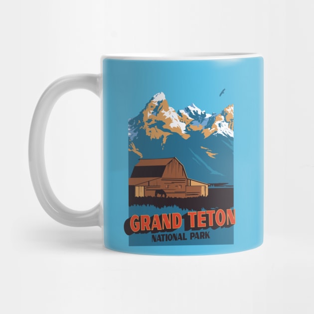 Grand Teton National Park Apparel by Terrybogard97